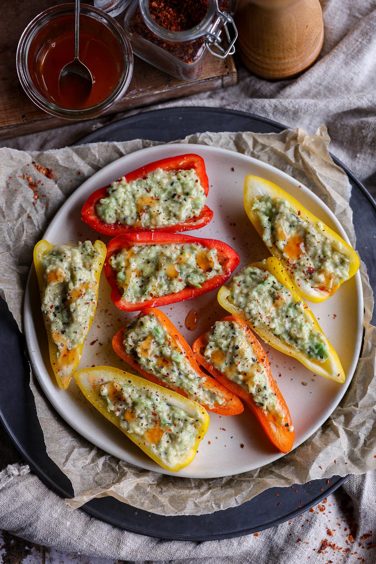 Main image of Avocado Stuffed Mini Bell Peppers