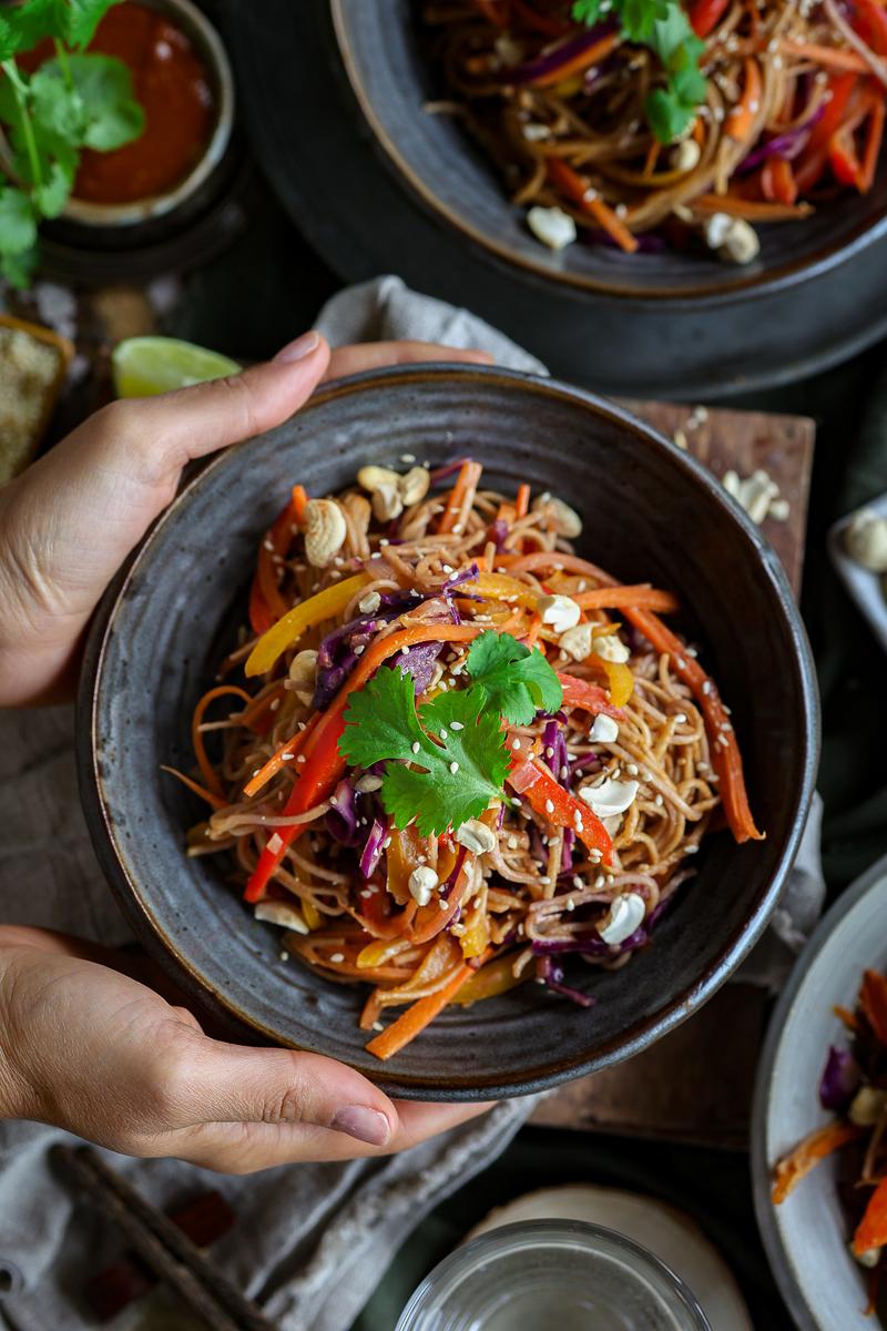 Image of Peanut Lime Vegetable Noodle Stir-Fry